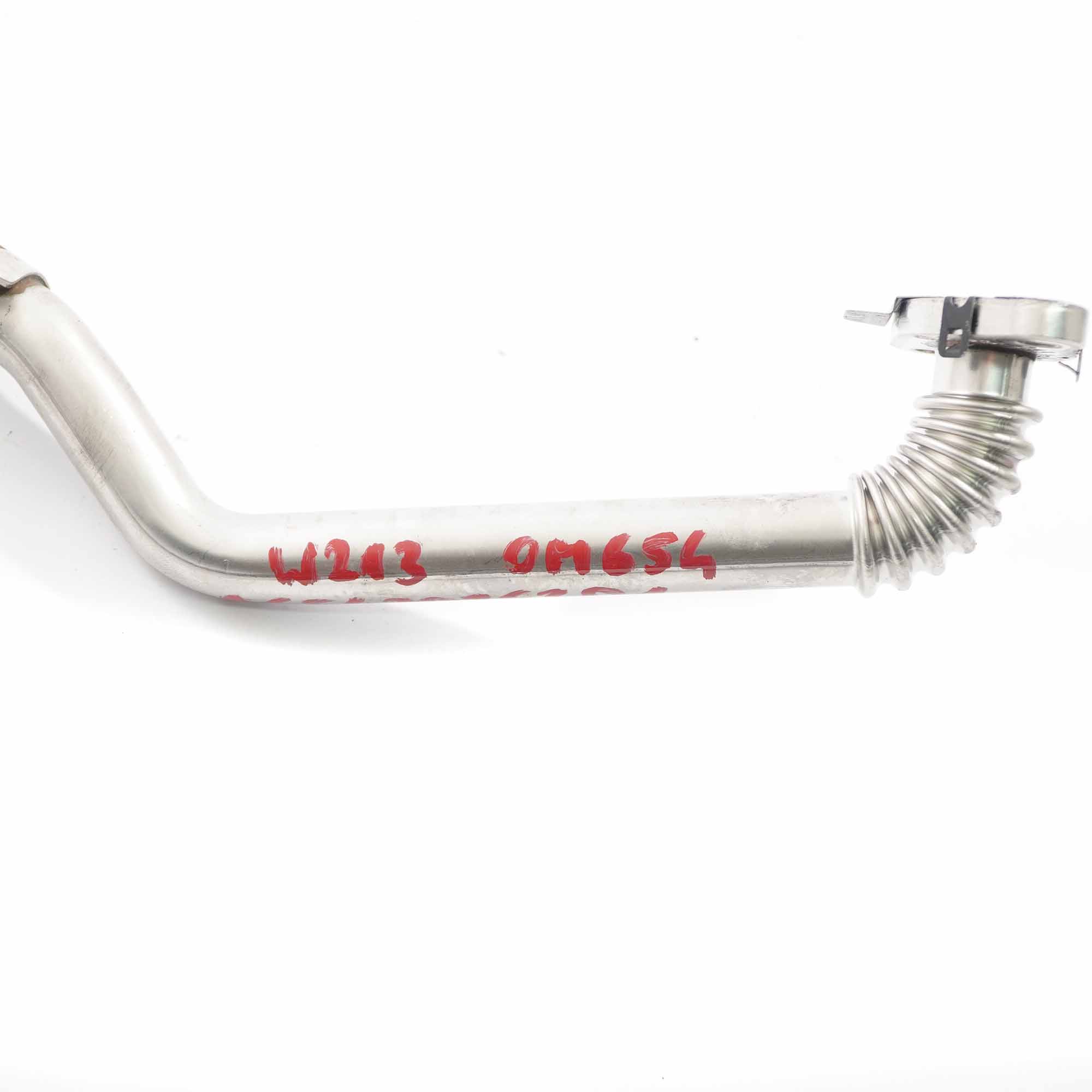 Mercedes W213 OM654 Diesel Exhaust Manifold EGR Line Pipe Hose A6542036301