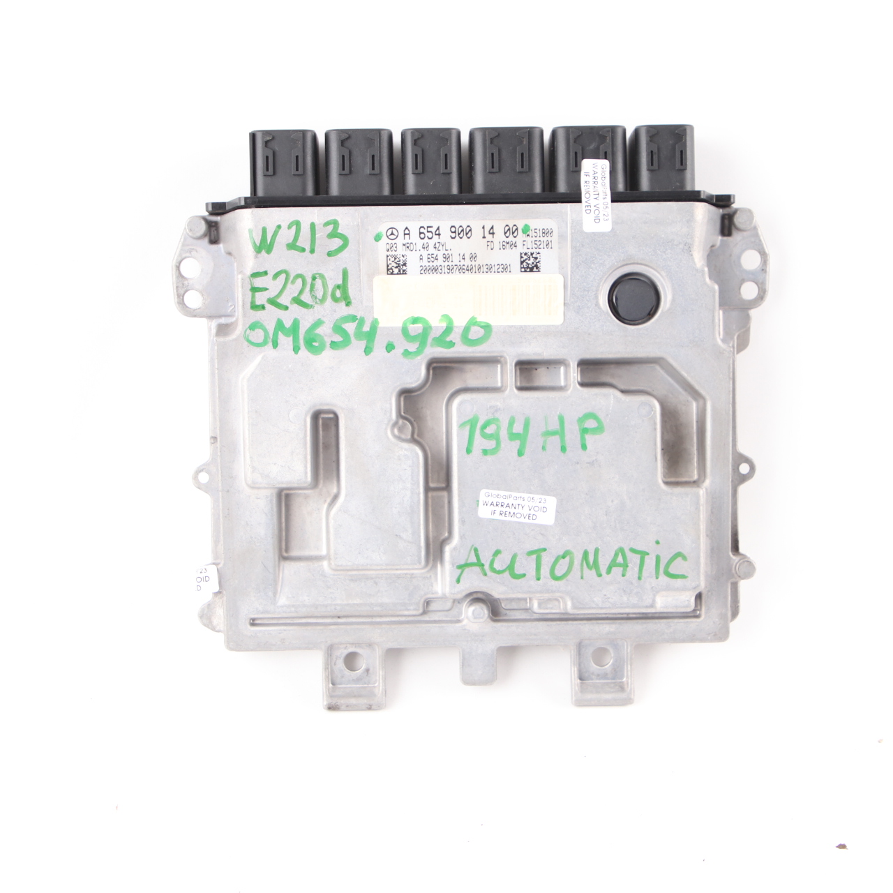 Mercedes W213 E220 CDI OM654.920 Komputer Silnika Automat ECU A6549001400 