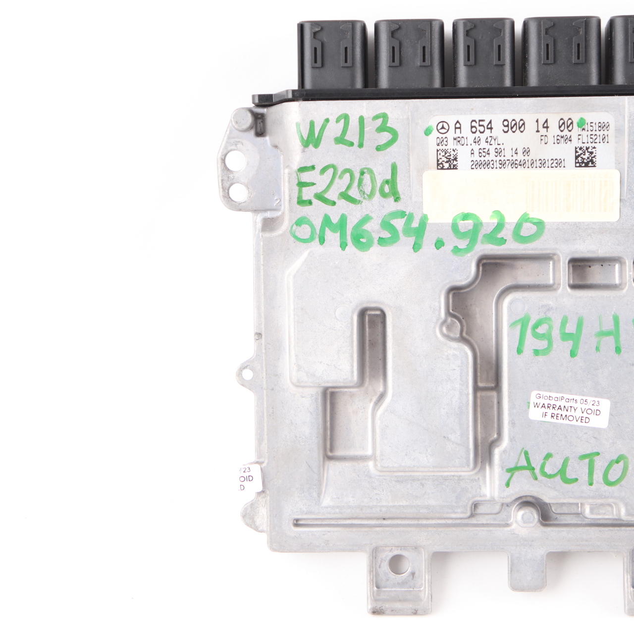 Mercedes W213 E220 CDI OM654.920 Komputer Silnika Automat ECU A6549001400 