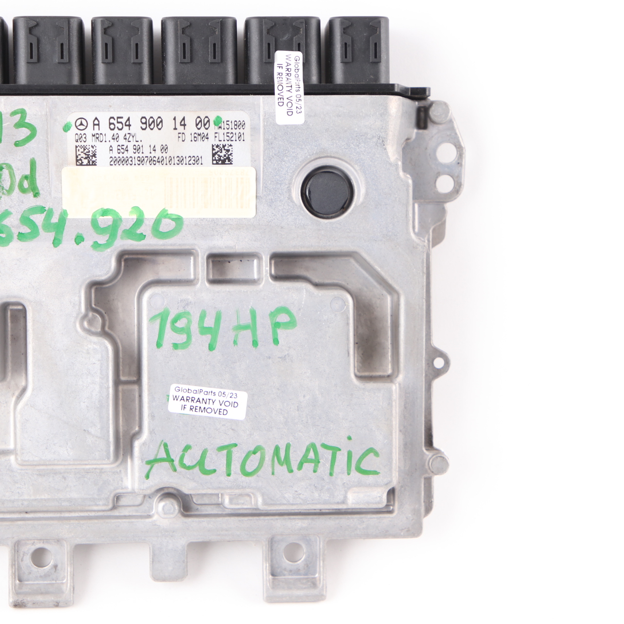 Mercedes W213 E220 CDI OM654.920 Komputer Silnika Automat ECU A6549001400 