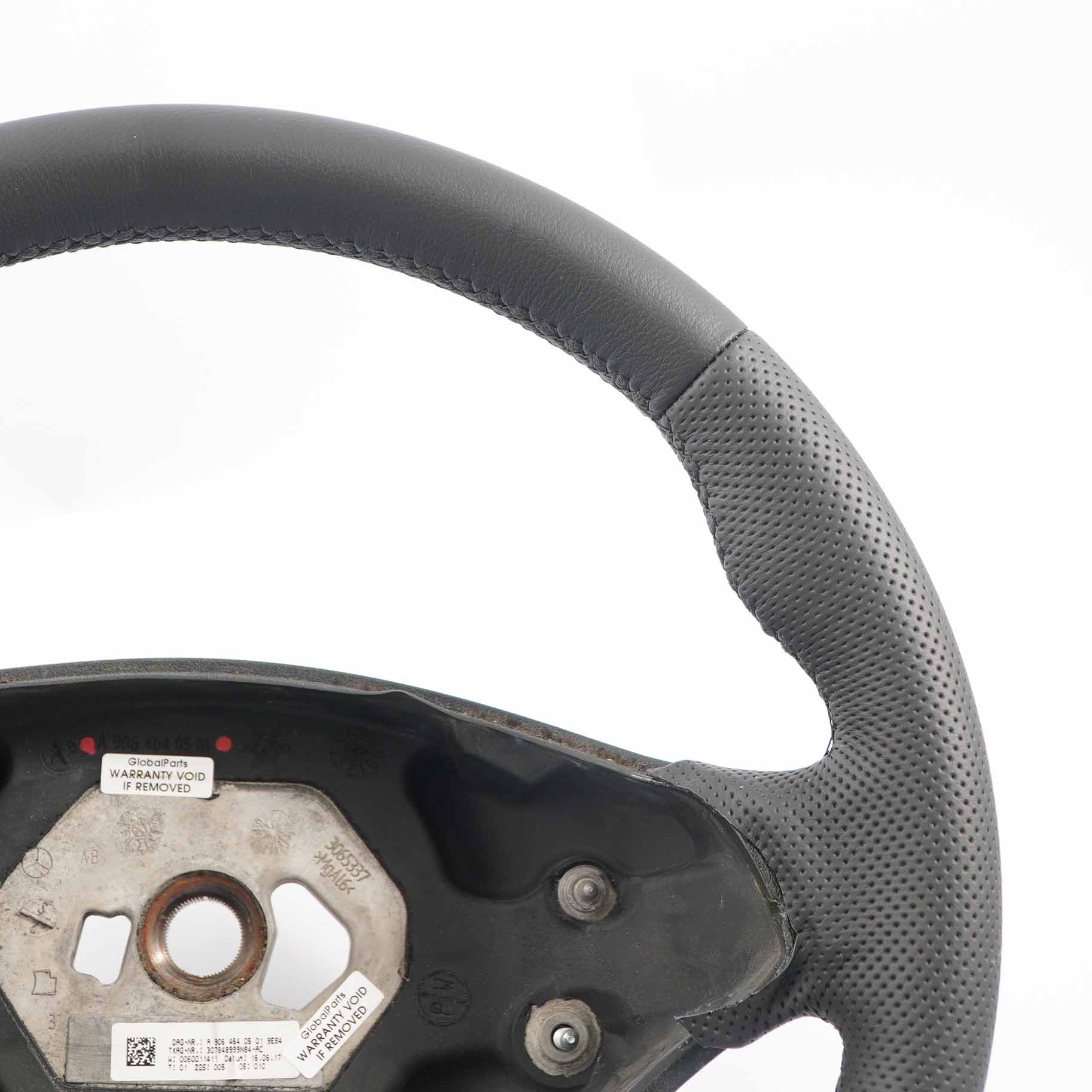 Mercedes Sprinter W906 NEW Black Leather Steering Wheel with Black Thread